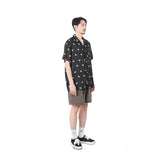 CORDUROY LOGO HALF PANTS BROWN