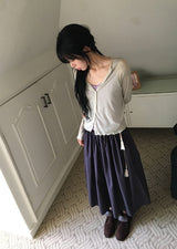 Izumo Diagonal Unbalance Summer Cardigan
