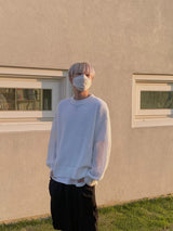 Nylon Wide Banding Bermuda Pants 2C