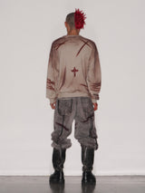 BLAZING SPRAY RED CREWNECK