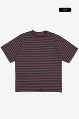 Velin pigment stripe T-shirt