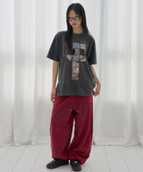 ダメージフィアレスTシャツ (チャコール) F26QB050