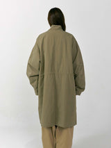 Vintage Safari Puffer Jacket (Khaki)