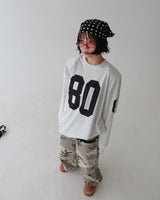 [UNISEX] ピンタックカーモカーペンターワイドパンツ