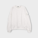 3タップダメージカッティングスウェットシャツ (3color)