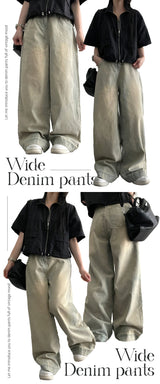 E-Mansandy Wide Denim Pants