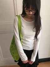 Chiro Layered Dot Long Sleeve Tee