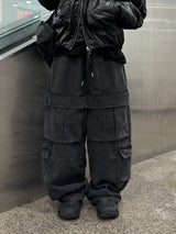 big panel cargo pants