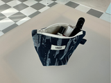 ダメージデニムポーチ (POP-UP POUCH)