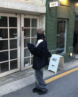 ポケットダークデニムパンツ