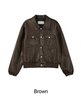Esther Leather Blouson