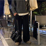 ノピ ベストフィット コーデュロイ バンディング ワイドパンツ