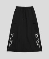 THUNDER LOGO LONG SKIRT 