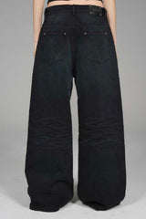 Washed Blue Tone Jeans