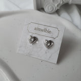 Jenny Heart Piercing - Silver
