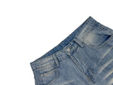 Visor Wrinkle Wide Denim
