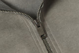 Meryl Patchwork Pocket Hoodie Zip-up