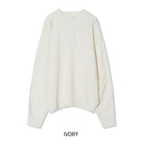 Cloth Damage Loose Fit Knit