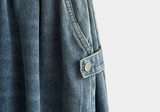 Warners 3003 Daily Side Snap Wide Banding Denim Pants