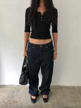 Engineer denim pants