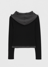 [MADE] Komodo Dot Hooded Long Sleeve T-shirt