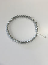 Black pearl necklace (1color)
