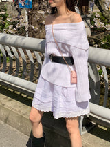 [MADE] Fittney Summer Off-Shoulder Knit