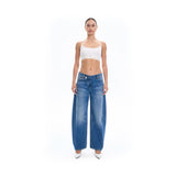Curved Waist Machete Pants