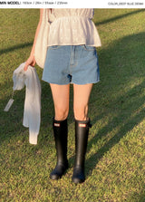 Classic Summer Denim Shorts (2color)