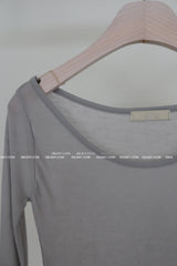 See-Through Thin and Slim T-Shirt