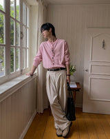 Tessie Wide Pintuck Slacks