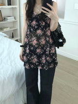 リア フラワー ミニ ワンピース(2 colors)