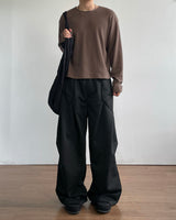 Soph Crop Waffle Long Sleeve