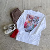 島田つか沙　今夜どう？ longTshirt