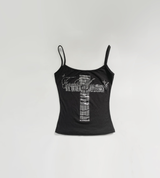 Demona Cubic Cross Top (black)