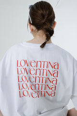 MULTI PRINTING T-SHIRT LIZE_WHITE