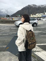 Essential Two-Way Overfit Hood Zip-Up (12c)