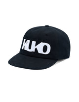 KUKO シンボル6パネルキャップ_ブラック