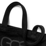 Small tote bag - Black denim