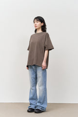 Cut-off Pigment Cropped Top (3color)