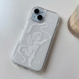 LACE PATTERN HARD JELL CASE_ANGEL