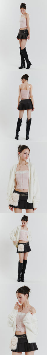 CHARLOTTE LACE TOP pink