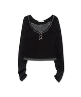 candy ribbon tee (3colors)