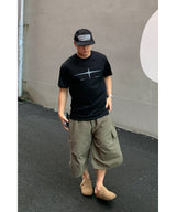 ボタンカーゴパンツ