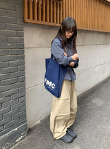 Hiche Stripe Basic Pocket Shirt
