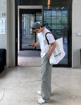 ルック ケイリス タンタン コットン インシジョン オーバーフィット 半袖