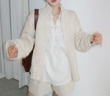 Boehm Boksarthy high neck two-way cardigan (outer)