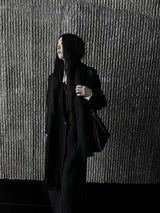 handmade long vest coat