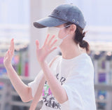 [Wear IU] Vortex side eyelet cap - charcoal