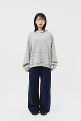 (MADE) Blue Star Softy Hoodie_Grey